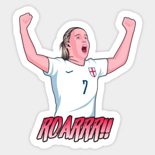 Mead #7 Roarrr - ENG 22 Football Celebration Sticker